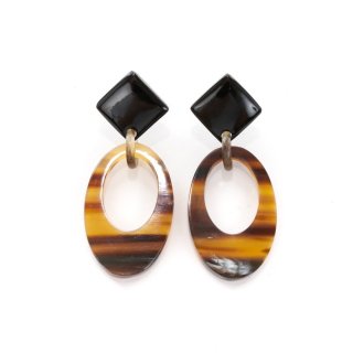 【Dries Van Noten】スパイラルペンダントイヤリング Dries Van Noten】スパイラルペンダントイヤリング (Dries Van